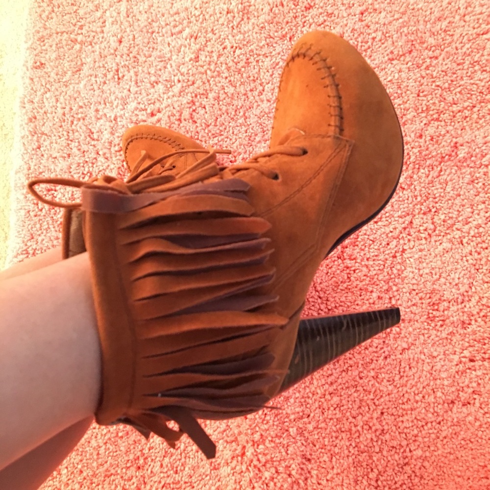 SALLY ROUX Genuine Leather Boots, Made in Japan